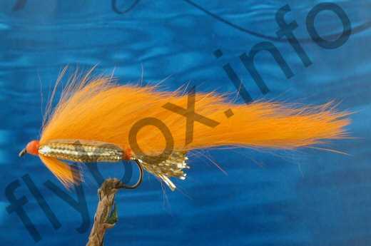 Fish4Flies Orange Zonker